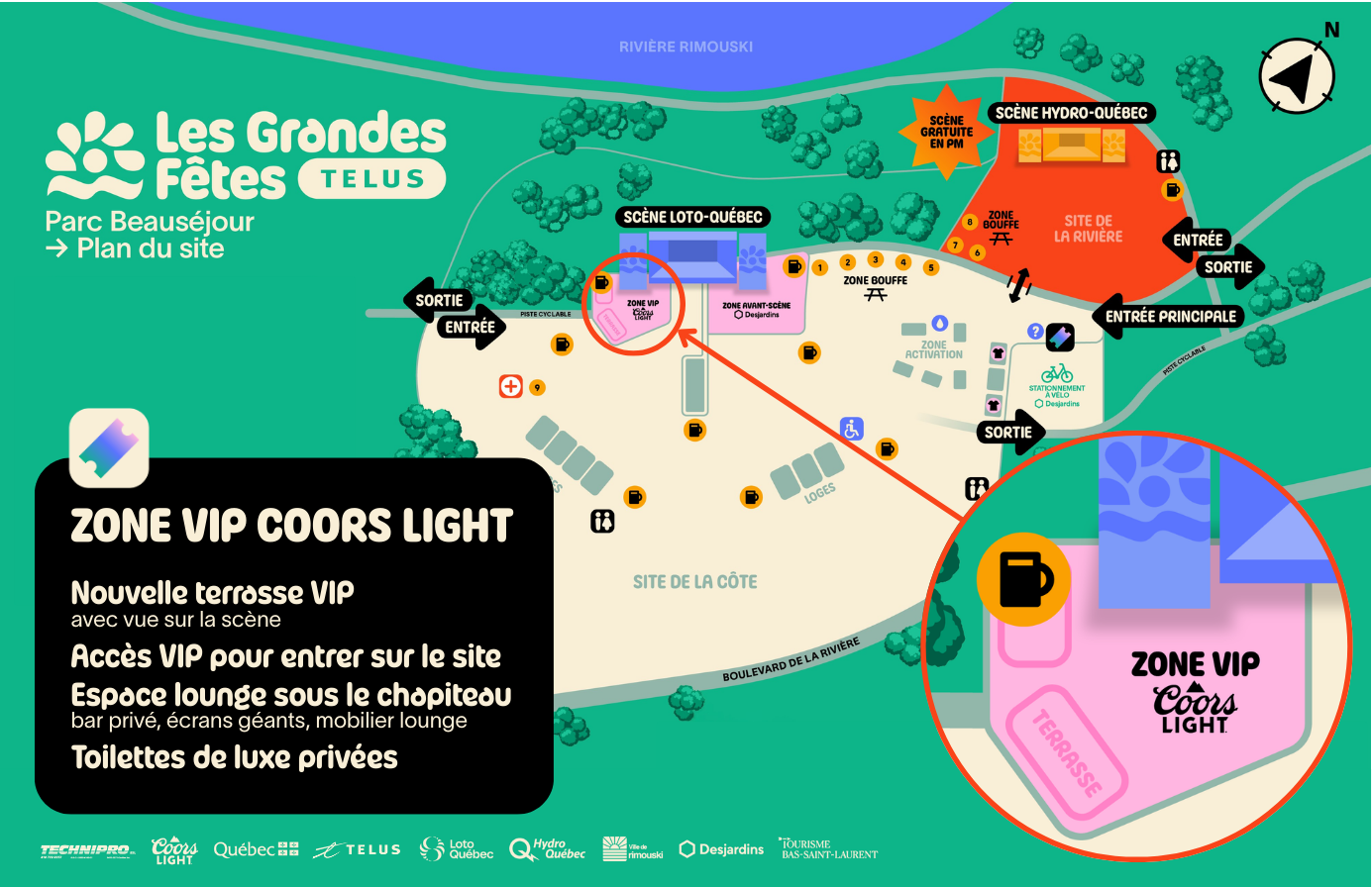 Zone VIP Coors Light