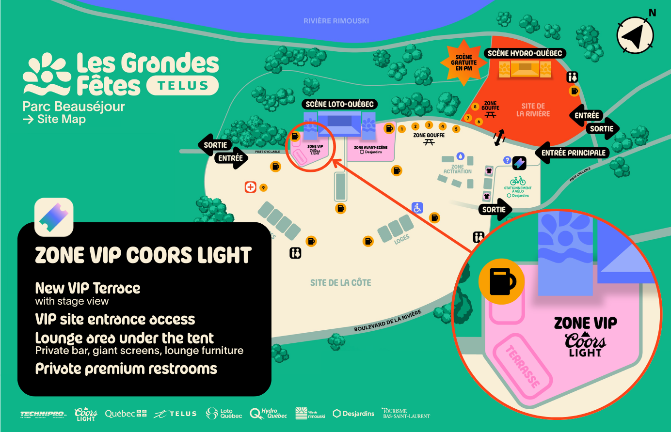 Zone VIP Coors Light